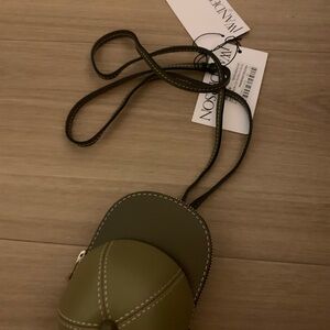 JW ANDERSON Green Crossbody Bag